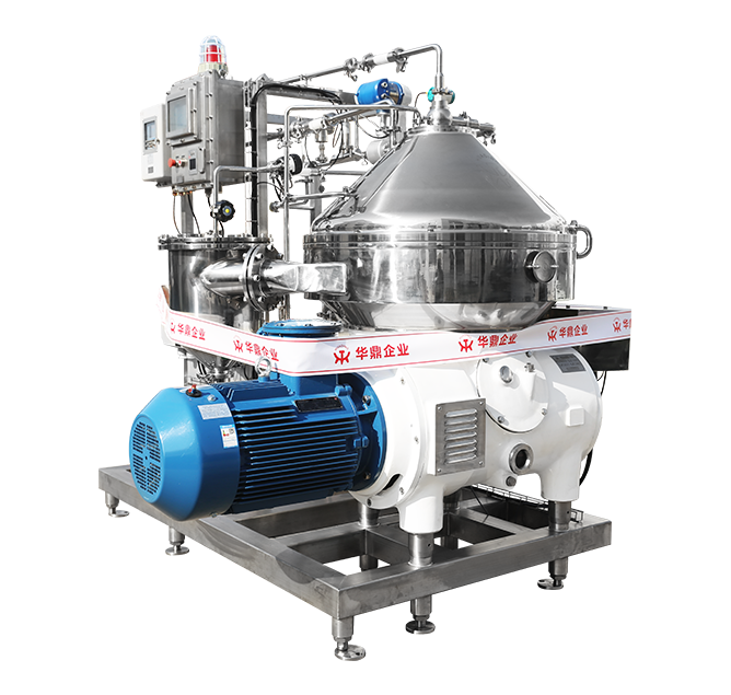 Discus centrifuge ad potum industriam